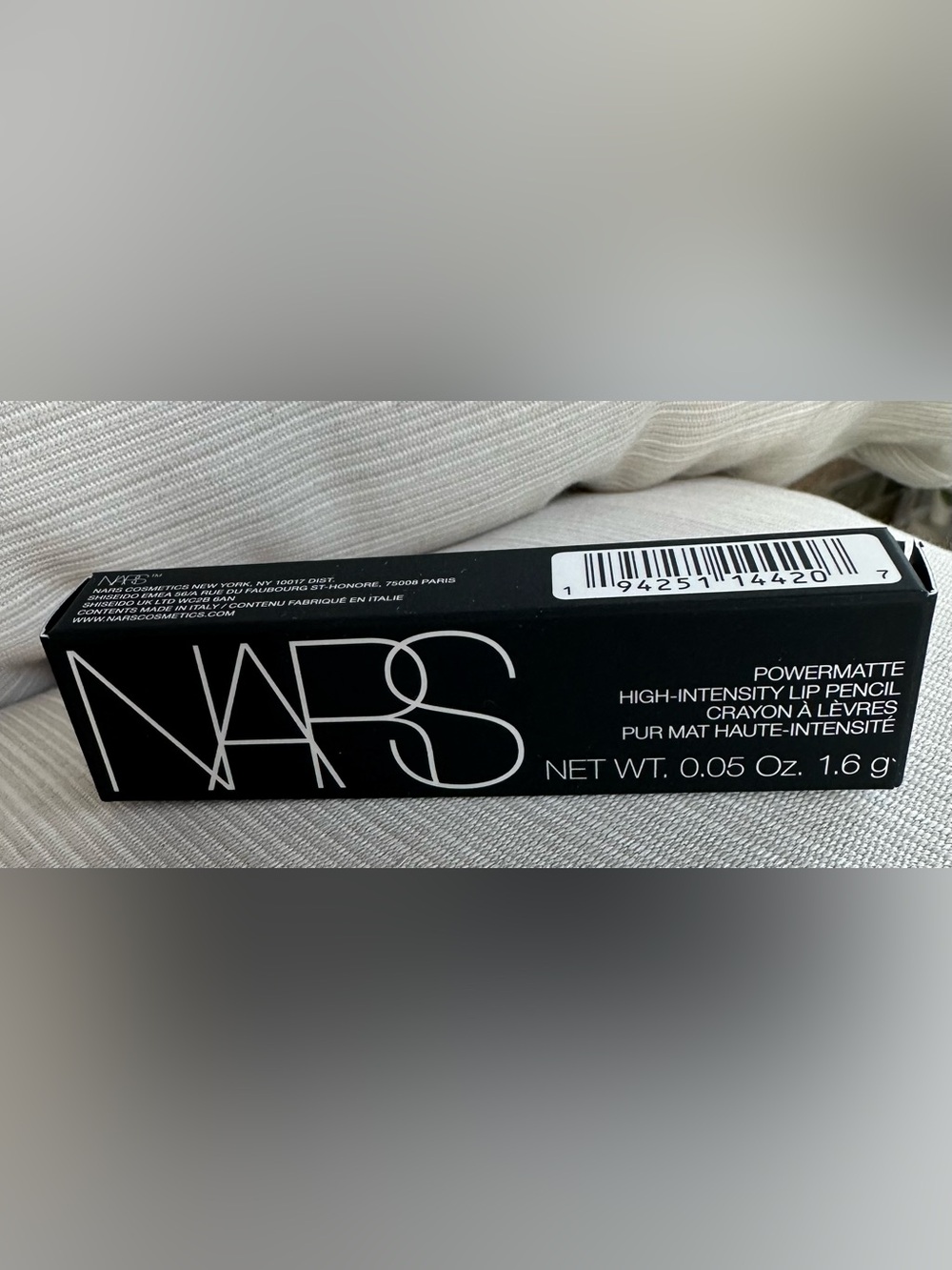 NARS Powermatte High‑Intensity Lip Pencil (1.6g Mini) – New in Box